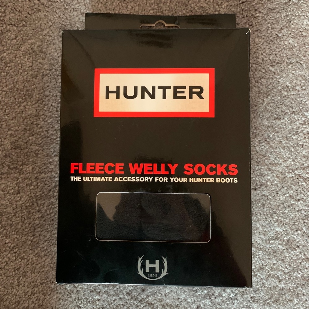 Hunter Boots Fleece Welly Socks